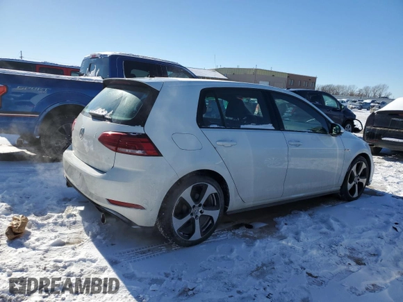 2018 Volkswagen Golf GTI S with VIN 3VW447AU5JM296709, listed as a Copart auction lot 37674014 with 68,253 mi miles. Bid and sale history available at carsss.com. Image 3.