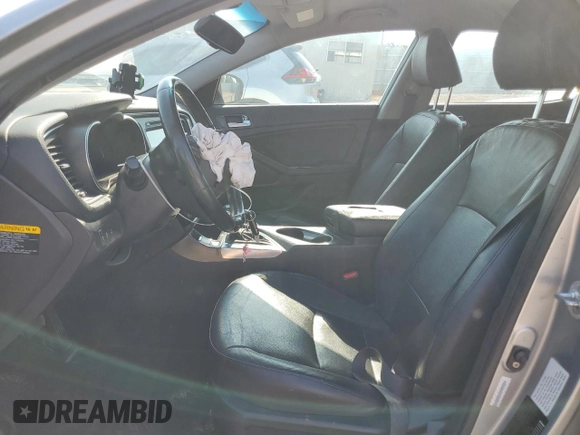 2015 Kia Optima EX with VIN KNAGN4ADXF5082191, listed as a Copart auction lot 62502704 with 120,657 mi miles and Salvage Title. Bid and sale history available at DreamBid. Image 7.