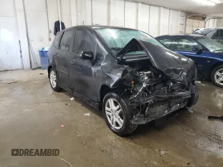 2007 Honda Fit Sport with VIN JHMGD37607S058525, listed as a Copart auction lot 51930865 with 253,811 mi miles and Salvage Title. Bid and sale history available at carsss.com. Image 4.