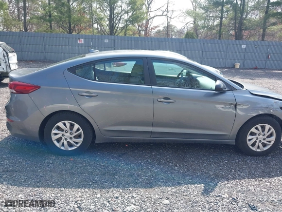 2017 Hyundai Elantra SE with VIN KMHD74LF3HU117124, listed as a IAAI auction lot 41893076 with 150,064 mi miles. Bid and sale history available at carsss.com. Image 13.