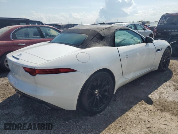 2014 Jaguar F-Type V6 with VIN SAJWA6E77E8K09195, listed as a Copart auction lot 75718204 with Not Provided miles and Non Repairable. Bid and sale history available at DreamBid. Image 3.