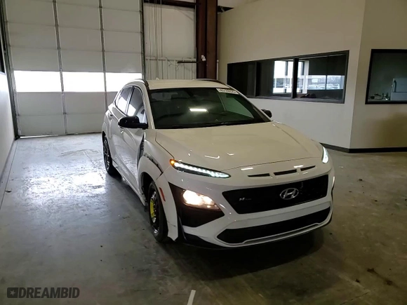 2022 Hyundai Kona N Line with VIN KM8K33A30NU773959, listed as a Copart auction lot 45729325 with 60,232 mi miles and Salvage Title. Bid and sale history available at carsss.com. Image 12.