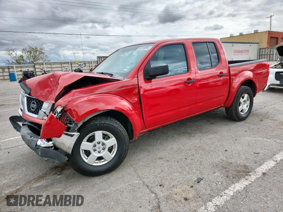2008 Nissan Frontier SE with VIN 1N6AD07U58C417963, listed as a Copart auction lot 63128965 with 166,470 mi miles and Salvage title. Bid and sale history available at DreamBid. Image 1.