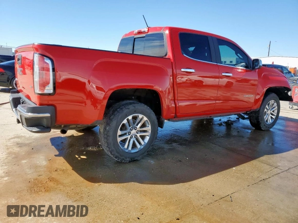 2016 GMC Canyon 2WD SLT with VIN 1GTG5DE33G1362046, listed as a Copart auction lot 45237555 with 160,864 mi miles and Salvage Title. Bid and sale history available at carsss.com. Image 3.
