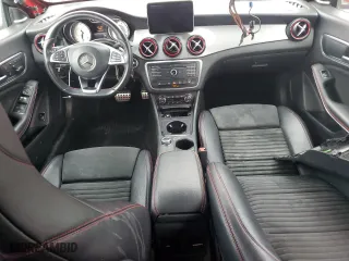2016 Mercedes-Benz CLA with VIN WDDSJ4EB3GN373284, listed as a Copart auction lot 50081355 with 89,517 mi miles and Salvage Title. Bid and sale history available at carsss.com. Image 8.