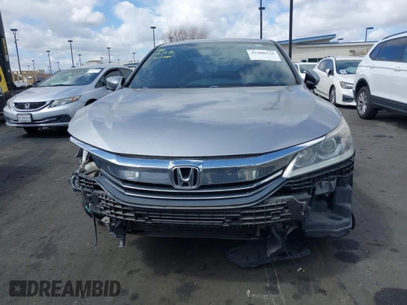 2017 Honda Accord Sedan Sport with VIN 1HGCR2F57HA082818, listed as a IAAI auction lot 41900332 with 169,226 mi miles. Bid and sale history available at carsss.com. Image 13.