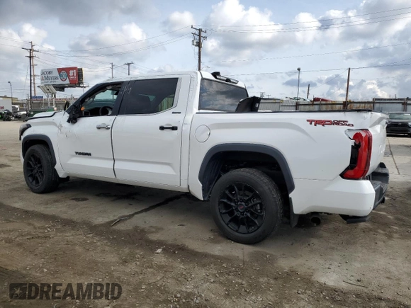 2022 Toyota Tundra Limited with VIN 5TFJA5ABXNX010225, listed as a Copart auction lot 51496985 with 28,476 mi miles and Salvage title. Bid and sale history available at DreamBid. Image 2.