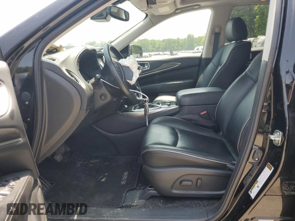 2020 Infiniti QX60 Pure with VIN 5N1DL0MM7LC518210, listed as a Copart auction lot 59403765 with 55,171 mi miles and Salvage title. Bid and sale history available at DreamBid. Image 7.