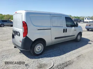 2019 Ram ProMaster City Cargo Tradesman with VIN ZFBHRFAB0K6M88090, listed as a Copart auction lot 52197545 with 101,069 mi miles and Salvage Title. Bid and sale history available at carsss.com. Image 3.