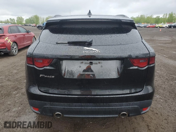 2017 Jaguar F-Pace 35t R-Sport with VIN SADCL2BV5HA051397, listed as a Copart auction lot 58474195 with 139,756 mi miles and Clean title. Bid and sale history available at DreamBid. Image 6.