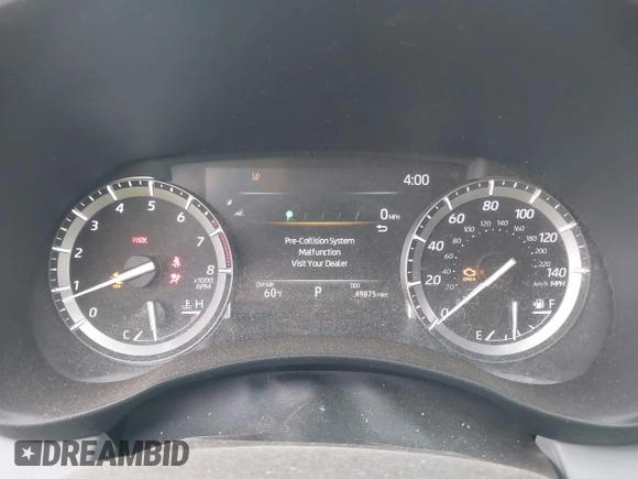 2022 Toyota Highlander XLE with VIN 5TDGZRBHXNS234405, listed as a IAAI auction lot 42045237 with 49,875 mi miles and . Bid and sale history available at DreamBid. Image 7.