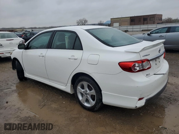 2013 Toyota Corolla L with VIN 5YFBU4EEXDP123955, listed as a Copart auction lot 51740075 with 94,057 mi miles and Salvage Title. Bid and sale history available at carsss.com. Image 2.
