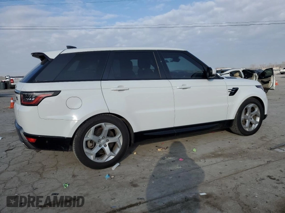 2018 Land Rover Range Rover Sport HSE with VIN SALWR2RV1JA400079, listed as a Copart auction lot 42211575 with 85,631 mi miles and Clean Title. Bid and sale history available at carsss.com. Image 3.
