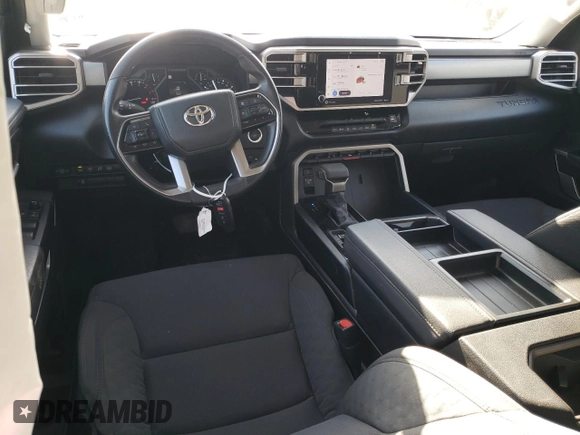 2023 Toyota Tundra SR5 with VIN 5TFLA5DB6PX105842, listed as a Copart auction lot 44166955 with 20,555 mi miles and Salvage title. Bid and sale history available at DreamBid. Image 8.