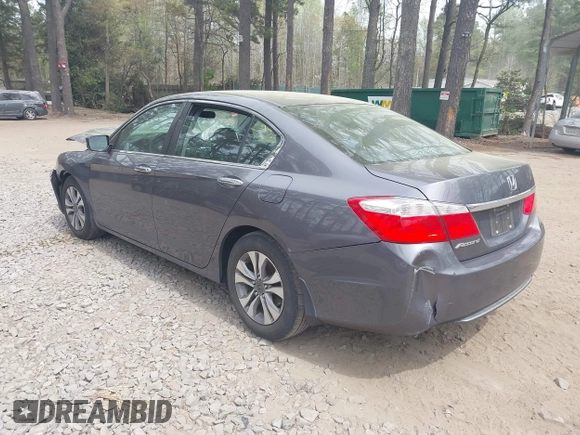 2014 Honda Accord LX with VIN 1HGCR2F39EA276499, listed as a IAAI auction lot 41961657 with 250,576 mi miles and . Bid and sale history available at DreamBid. Image 3.