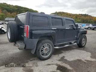 2006 Hummer H3 with VIN 5GTDN136968195060, listed as a Copart auction lot 76206994 with 205,939 mi miles and Salvage Title. Bid and sale history available at carsss.com. Image 3.