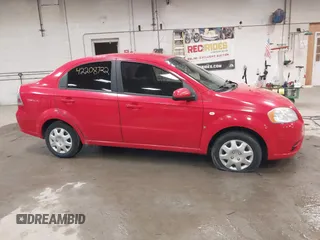2008 Chevrolet Aveo LS with VIN KL1TD56618B041867, listed as a IAAI auction lot 42208722 with 133,667 mi miles and . Bid and sale history available at DreamBid. Image 14.