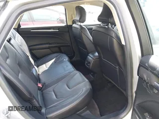 2017 Ford Fusion Titanium with VIN 3FA6P0K90HR266556, listed as a IAAI auction lot 41947924 with 135,628 mi miles. Bid and sale history available at carsss.com. Image 8.