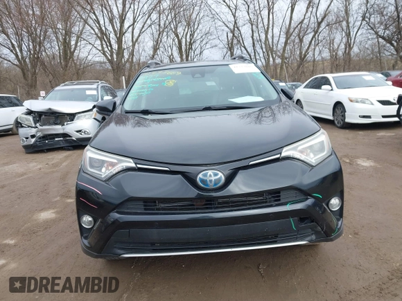 2017 Toyota RAV4 Hybrid Limited with VIN JTMDJREV7HD136797, listed as a IAAI auction lot 41733609 with 131,162 mi miles. Bid and sale history available at carsss.com. Image 13.