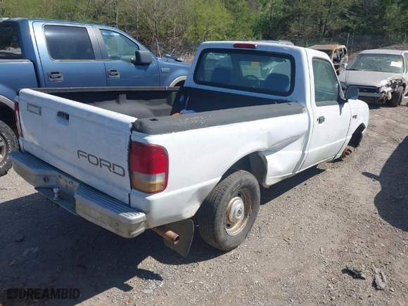 1993 Ford Ranger Splash with VIN 1FTCR10A2PUD05276, listed as a IAAI auction lot 41839586 with 51,223 mi miles. Bid and sale history available at carsss.com. Image 4.