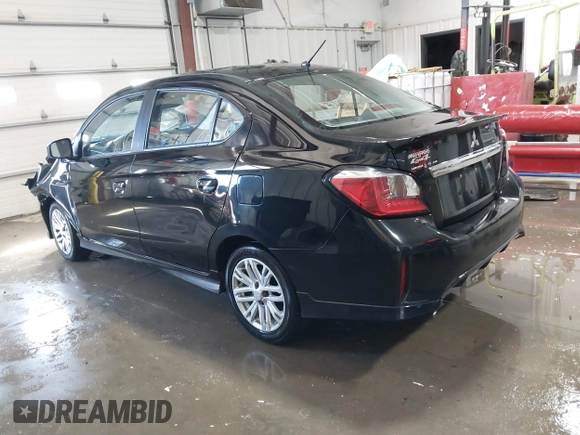2021 Mitsubishi Mirage G4 ES with VIN ML32FUFJ8MHF05411, listed as a IAAI auction lot 41716053 with 206,842 mi miles. Bid and sale history available at carsss.com. Image 3.
