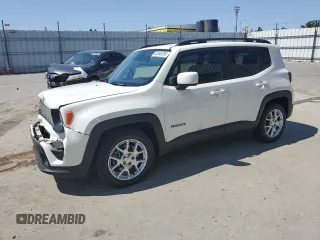 2019 Jeep Renegade Latitude with VIN ZACNJABB1KPK03125, listed as a Copart auction lot 63346255 with 73,300 mi miles and Salvage title. Bid and sale history available at DreamBid. Image 1.