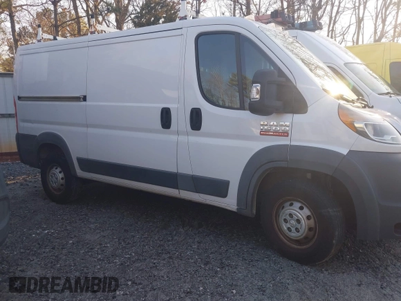 2018 Ram ProMaster Cargo with VIN 3C6TRVAG5JE154246, listed as a IAAI auction lot 41271985 with 160,204 mi miles and . Bid and sale history available at DreamBid. Image 13.