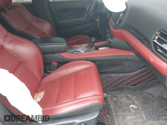 2021 Dodge Durango SRT Hellcat with VIN 1C4SDJH91MC682235, listed as a IAAI auction lot 42029380 with 9,921 mi miles and . Bid and sale history available at DreamBid. Image 5.