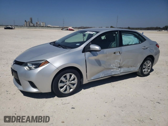 2016 Toyota Corolla L with VIN 2T1BURHE0GC513914, listed as a Copart auction lot 48797075 with 54,805 mi miles and Salvage Title. Bid and sale history available at DreamBid. Image 1.