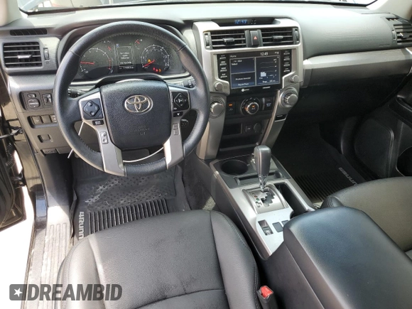 2021 Toyota 4Runner SR5 with VIN JTEMU5JR0M5851073, listed as a Copart auction lot 60277765 with 119,902 mi miles and Salvage title. Bid and sale history available at DreamBid. Image 8.