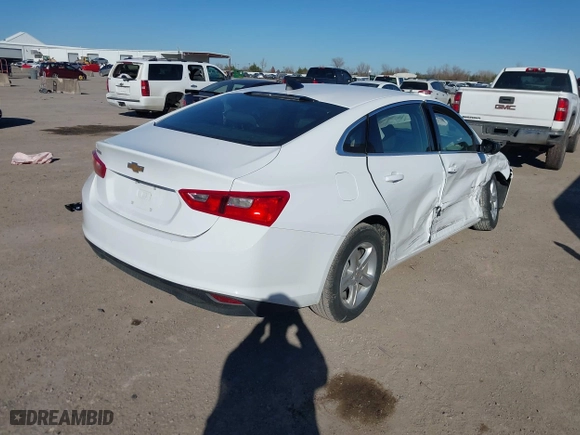 2024 Chevrolet Malibu LS with VIN 1G1ZC5ST4RF192996, listed as a IAAI auction lot 41164546 with 24,917 mi miles. Bid and sale history available at carsss.com. Image 4.