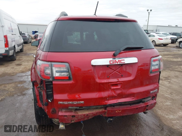 2014 GMC Acadia SLE with VIN 1GKKVPKD9EJ176019, listed as a IAAI auction lot 41564121 with 110,974 mi miles and . Bid and sale history available at carsss.com. Image 6.