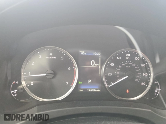 2023 Lexus IS 300 z VIN JTHDA1D28P5128529, wystawiony jako Copart lot #59092495 z przebiegiem 14 706 mil mil oraz Szkoda całkowita • Salvage title. Historia ofert i sprzedaży dostępna na DreamBid. Obrazek 9.