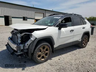 2024 Toyota RAV4 Hybrid LE with VIN 2T3UWRFV0RW227835, listed as a Copart auction lot 56447565 with 19,157 mi miles and Salvage title. Bid and sale history available at DreamBid. Image 1.