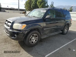 2005 Toyota Sequoia Limited with VIN 5TDZT38A65S240073, listed as a Copart auction lot 47499615 with 237,268 mi miles and Salvage Title. Bid and sale history available at DreamBid. Image 1.