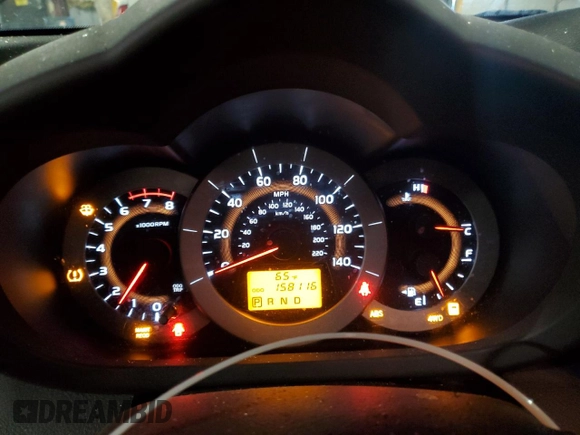 2010 Toyota RAV4 Sport with VIN 2T3RF4DV9AW034342, listed as a Copart auction lot 58800125 with 158,116 mi miles and Salvage title. Bid and sale history available at DreamBid. Image 9.