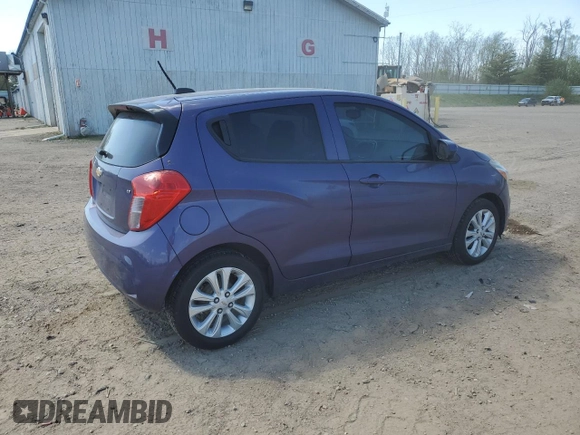 2016 Chevrolet Spark LT with VIN KL8CD6SA4GC557344, listed as a Copart auction lot 52541934 with 102,117 mi miles and Salvage Title. Bid and sale history available at DreamBid. Image 3.