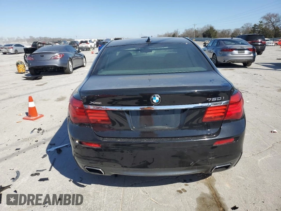 2015 BMW 7 Series 750i xDrive с VIN WBAYB6C56FD965984, выставлен на аукционе Copart как лот 47953045 с пробегом 80 025 миль миль и Списание • Salvage title. История ставок и продаж доступна на DreamBid. Изображение 6.
