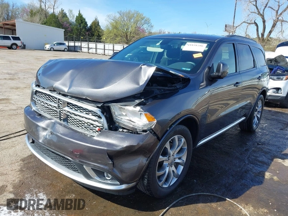 2017 Dodge Durango SXT with VIN 1C4RDHAG3HC759516, listed as a IAAI auction lot 41858286 with 161,355 mi miles and . Bid and sale history available at DreamBid. Image 18.