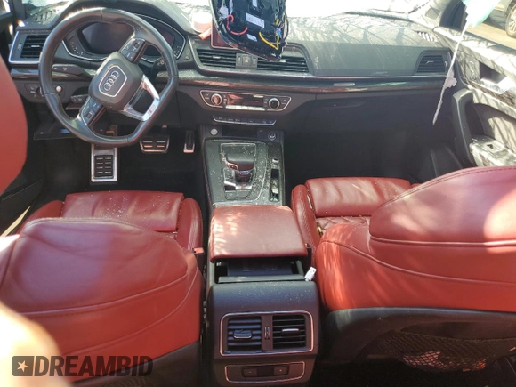 2018 Audi SQ5 Prestige with VIN WA1C4AFY9J2115345, listed as a Copart auction lot 79950304 with 107,514 mi miles and Salvage Title. Bid and sale history available at DreamBid. Image 8.