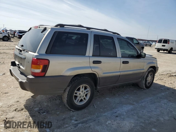 2003 Jeep Grand Cherokee Laredo with VIN 1J4GX48S43C516026, listed as a Copart auction lot 45264525 with 113,222 mi miles and Salvage Title. Bid and sale history available at carsss.com. Image 3.