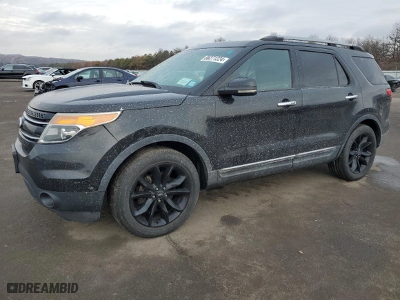 2011 Ford Explorer Limited with VIN 1FMHK8F83BGA25585, listed as a Copart auction lot 86271224 with 164,134 mi miles and Salvage Title. Bid and sale history available at carsss.com. Image 1.