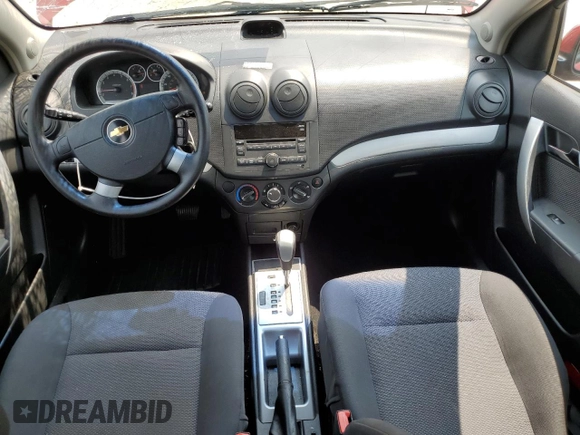 2011 Chevrolet Aveo 1LT with VIN KL1TD5DE7BB127640, listed as a Copart auction lot 59947945 with 110,238 mi miles and Salvage title. Bid and sale history available at DreamBid. Image 8.