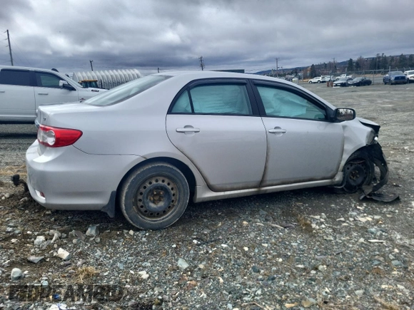 2011 Toyota Corolla L with VIN 2T1BU4EE0BC609090, listed as a Copart auction lot 52022585 with Not Provided miles and Salvage Title. Bid and sale history available at carsss.com. Image 3.