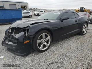 2011 Chevrolet Camaro 1SS with VIN 2G1FJ1EJ5B9153621, listed as a Copart auction lot 81920524 with 159,438 mi miles and Salvage Title. Bid and sale history available at carsss.com. Image 1.