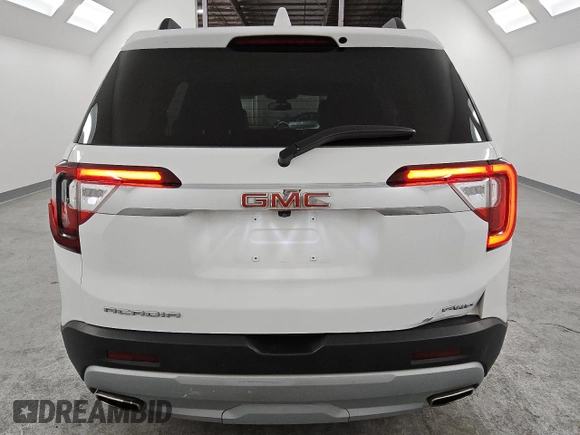 2023 GMC Acadia SLT with VIN 1GKKNML48PZ249267, listed as a Copart auction lot 49883775 with 46,150 mi miles and Salvage Title. Bid and sale history available at DreamBid. Image 6.