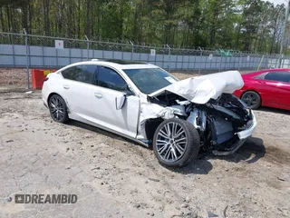 2025 Cadillac CT5 Premium Luxury z VIN 1G6DN5RW3S0106486, wystawiony jako IAAI lot #41960349 z przebiegiem 7874 mil mil oraz . Historia ofert i sprzedaży dostępna na DreamBid. Obrazek 1.