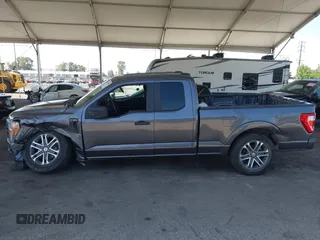 2021 Ford F-150 XL with VIN 1FTEX1CP5MFA52842, listed as a IAAI auction lot 42520858 with 107,873 mi miles and . Bid and sale history available at DreamBid. Image 14.
