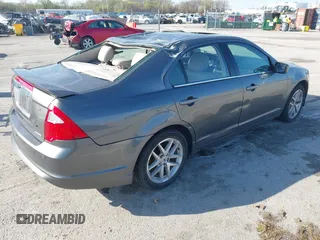2011 Ford Fusion SEL with VIN 3FAHP0JG9BR267043, listed as a IAAI auction lot 41904289 with 168,580 mi miles. Bid and sale history available at carsss.com. Image 4.