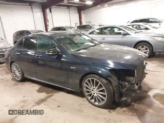 2017 Mercedes-Benz C 43 AMG with VIN 55SWF6EB0HU197074, listed as a IAAI auction lot 41635219 with 77,980 mi miles and . Bid and sale history available at DreamBid. Image 14.